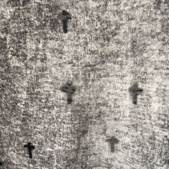 Phanuel open front ombré heather cross cardigan S - Picture 4 of 6